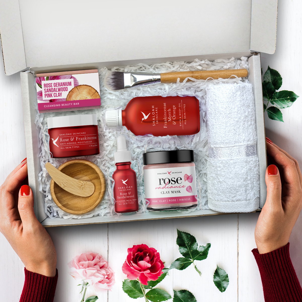 Customised Skin Care Gift Box, Luxury Spa at Home Gift Set